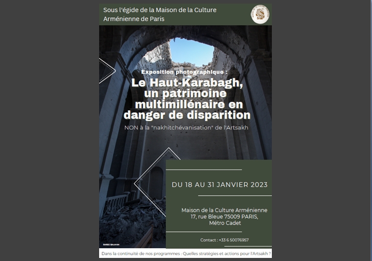 Expo photo : Le Haut-Karabagh, un patrimoine multimillénaire en danger de disparition