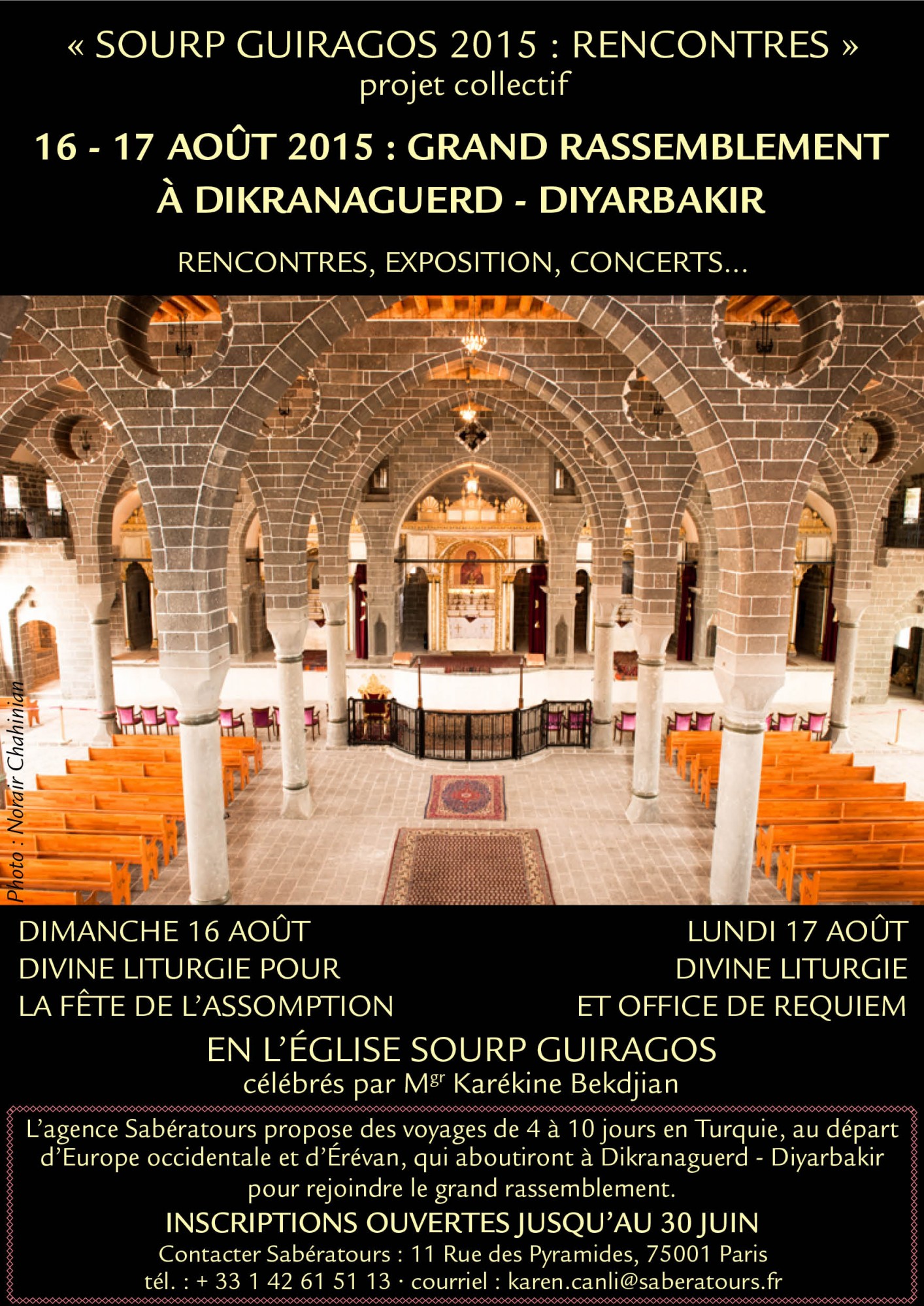 Pélerinage à Dikranaguerd - DIYARBAKIR