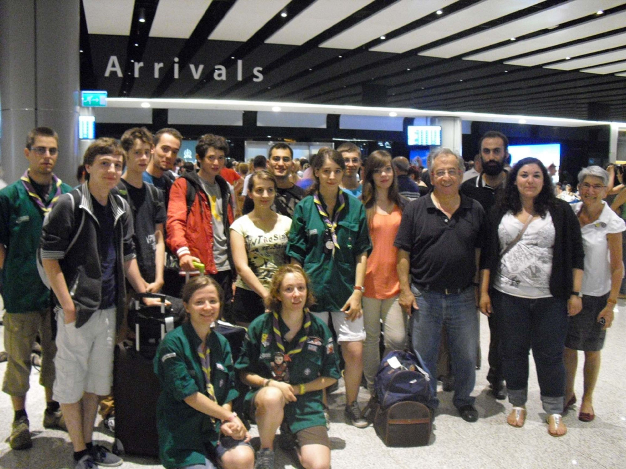 Volontaires du chantier international 2012 