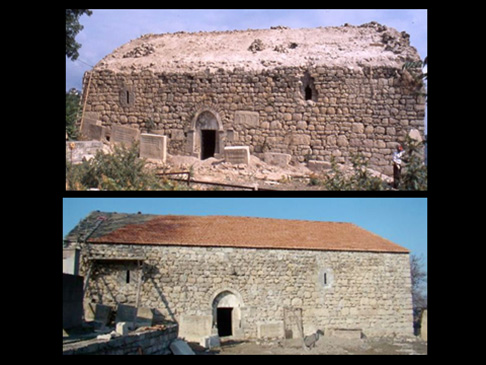 Restauration de l'église d'Eghwart