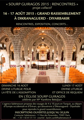 Pélerinage à Dikranaguerd - DIYARBAKIR