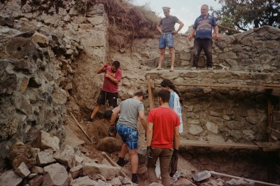 Chantier de la campagne de Terre et Culture à Bekh en 2023