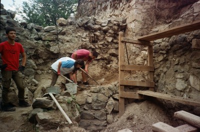 Chantier de la campagne de Terre et Culture à Bekh en 2023