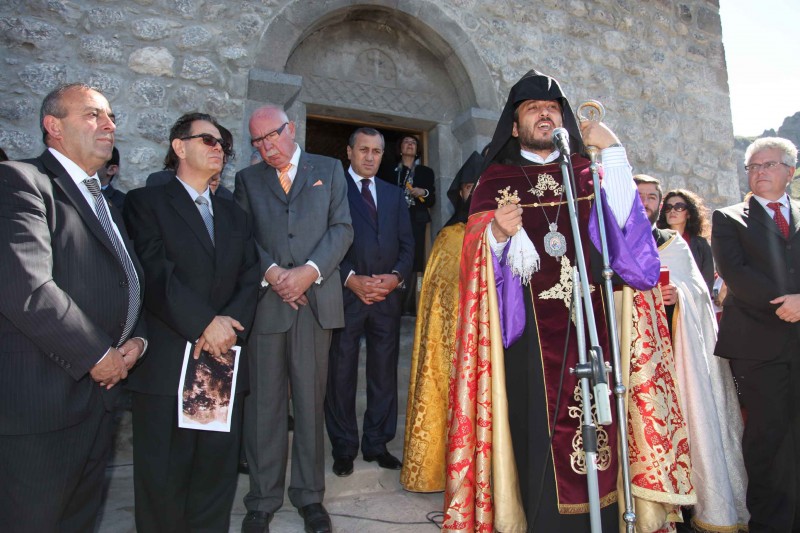 Inauguration de l'église Sainte-Mère-de-Dieu du Vieux-Goris (Arménie)