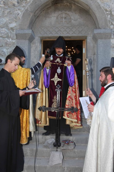 Inauguration de l'église Sainte-Mère-de-Dieu du Vieux-Goris (Arménie)