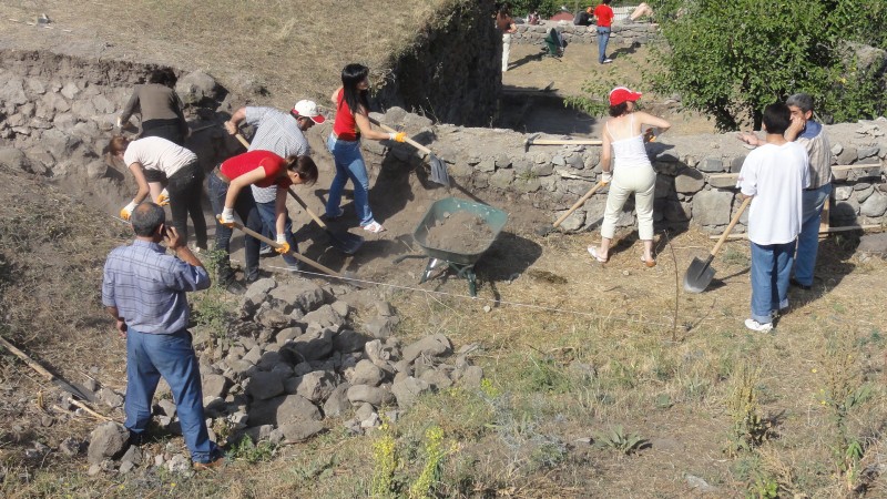 Campagnes de Terre et Culture à Goris, Arménie