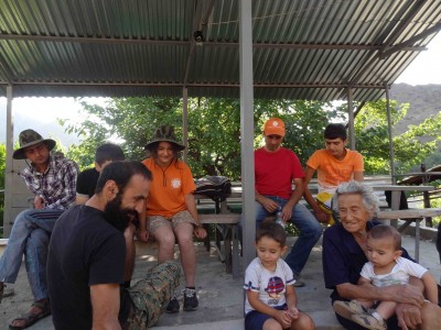 Rencontre avec des villageois