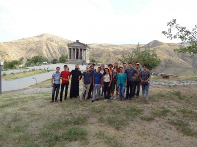 Visite du temple de Garni