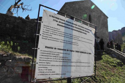Inauguration de l'église Sainte-mère de Dieu de Goris