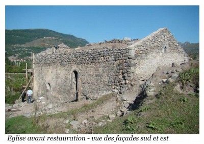 Restauration de l'église Sainte-mère de Dieu