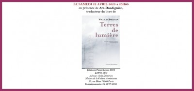 Soirée littéraire organisée à l'occasion de la commémoration du génocide des arméniens